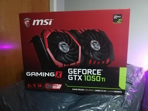 Gtx 1050ti Msi 4gb X