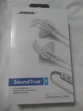 Nuevos Auriculares Bose SoundTrue InEar Blancos