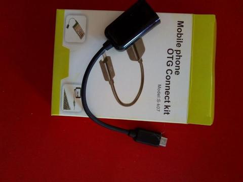 Cable Otg Micro Usb Salida V8