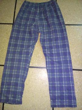 PANTALON CON ELASTICO RECTO CUADRILLE