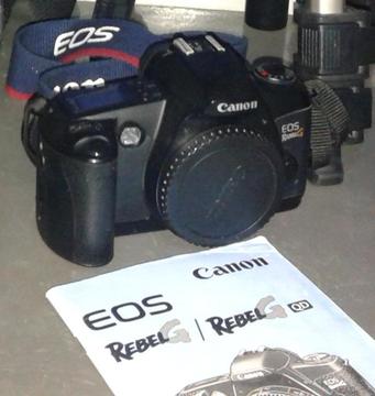 Cámara analógica Canon EOS 500 Rebel G solo el cuerpo impecable