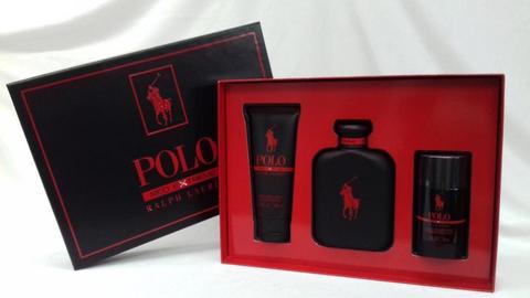 Cofre Polo Ralph Lauren Red Extreme 125ml más deo y gel de ducha