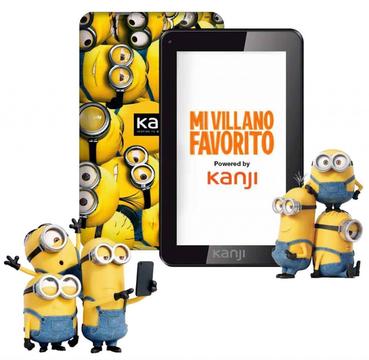 Tablet Minions Alfa Quad Core 1gb 8gb 7 Bluetooth Kanji